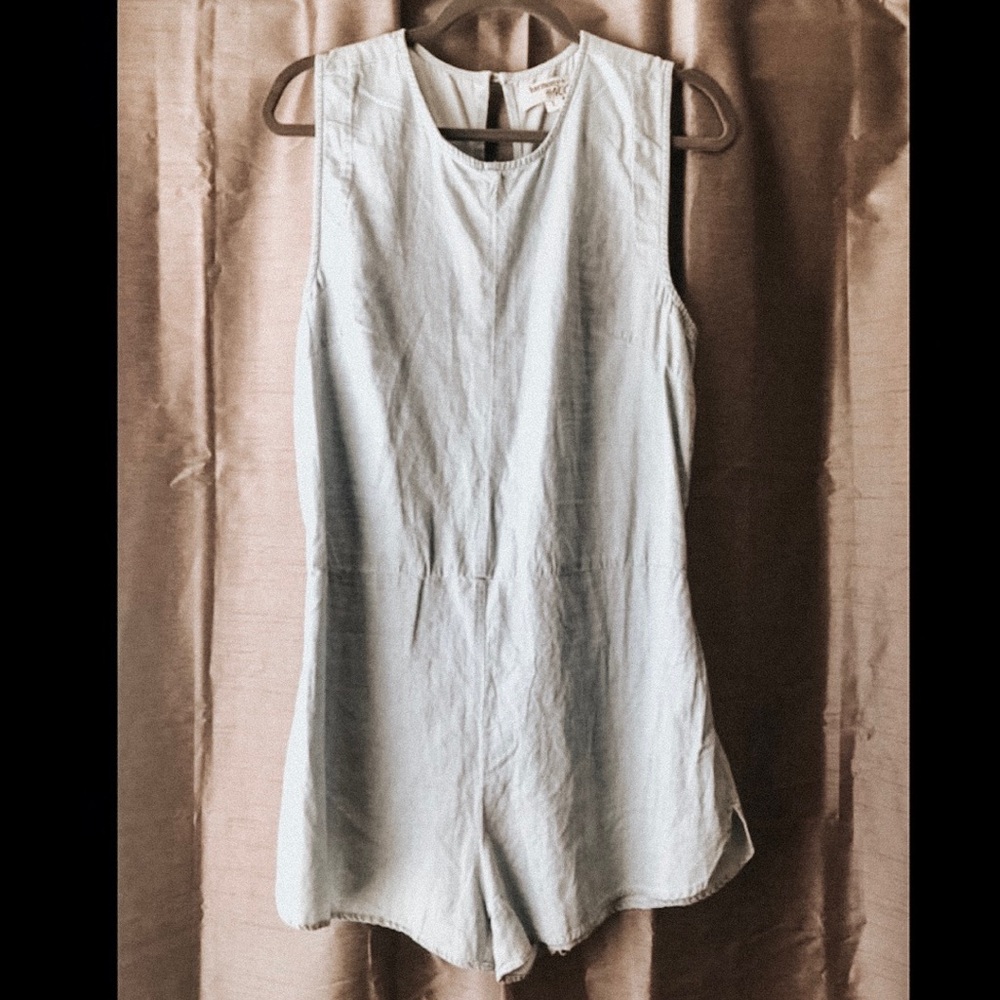 Chambray romper